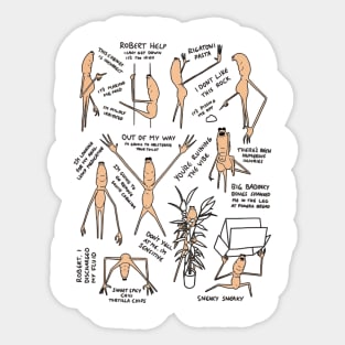 Marcus The Worm Meme Brain rot VRchat Sticker